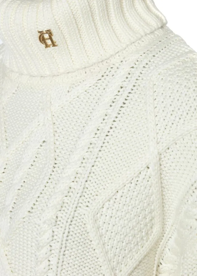 Women Noveli Cable Knit Oyster Holland Cooper Knitwear