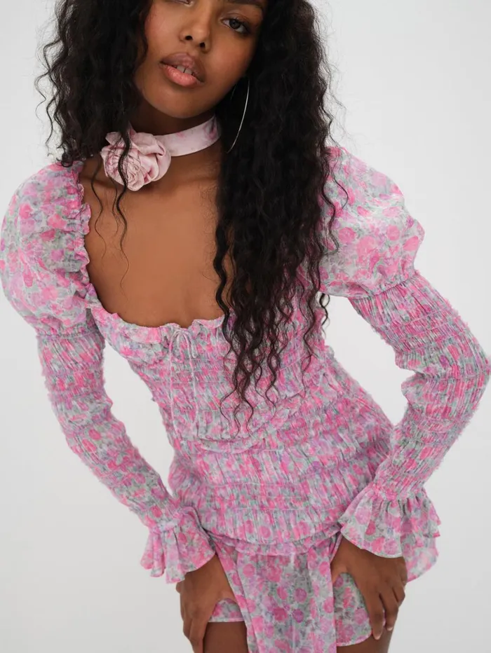 Women Oakley Mini Dress Pink For Love and Lemons Dresses Women Oakley Mini Dress Pink For Love and Lemons Dresses