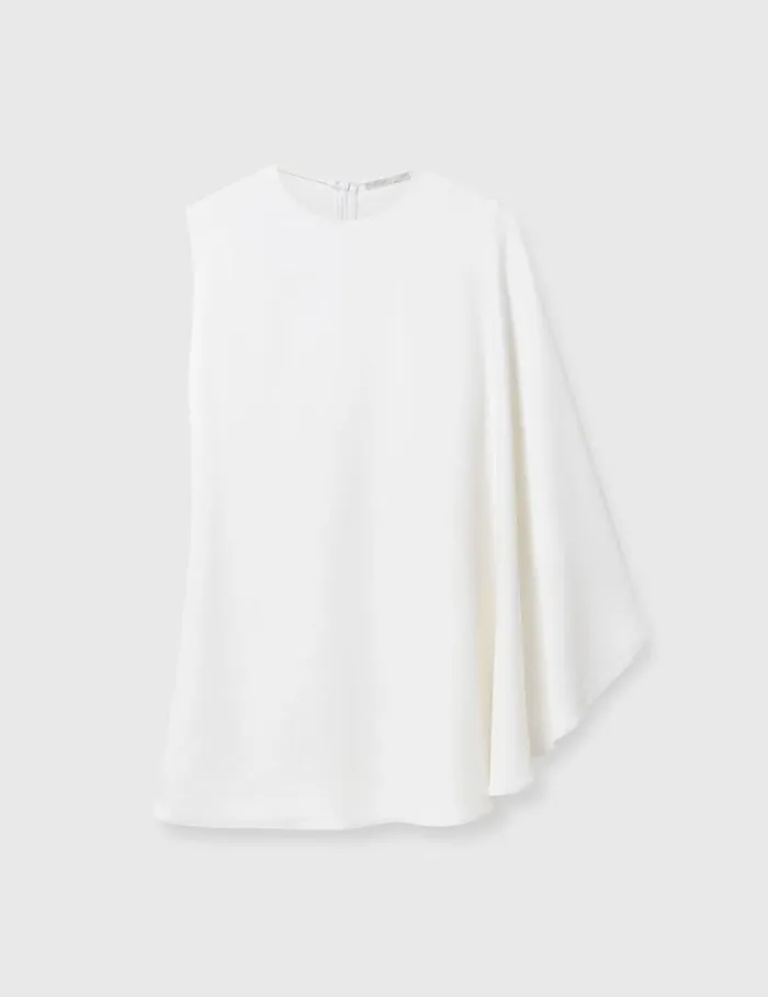 Women OneSleeve Mini Dress White Stella McCartney Dresses