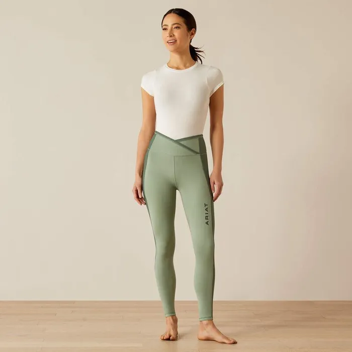 Women Pants and Shorts Ariat Eos Chic Half Grip Tight Lily Pad Women Pants and Shorts Ariat Eos Chic Half Grip Tight Lily Pad