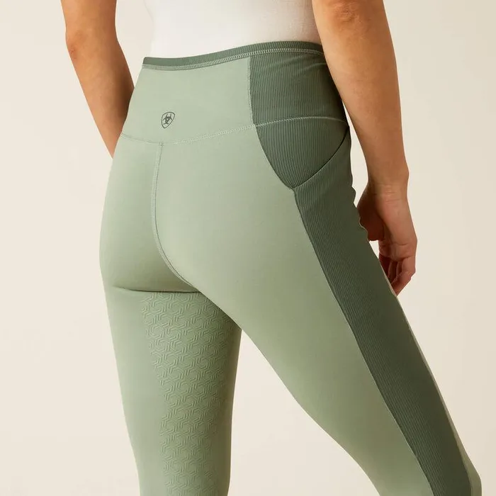 Women Pants and Shorts Ariat Eos Chic Half Grip Tight Lily Pad Women Pants and Shorts Ariat Eos Chic Half Grip Tight Lily Pad