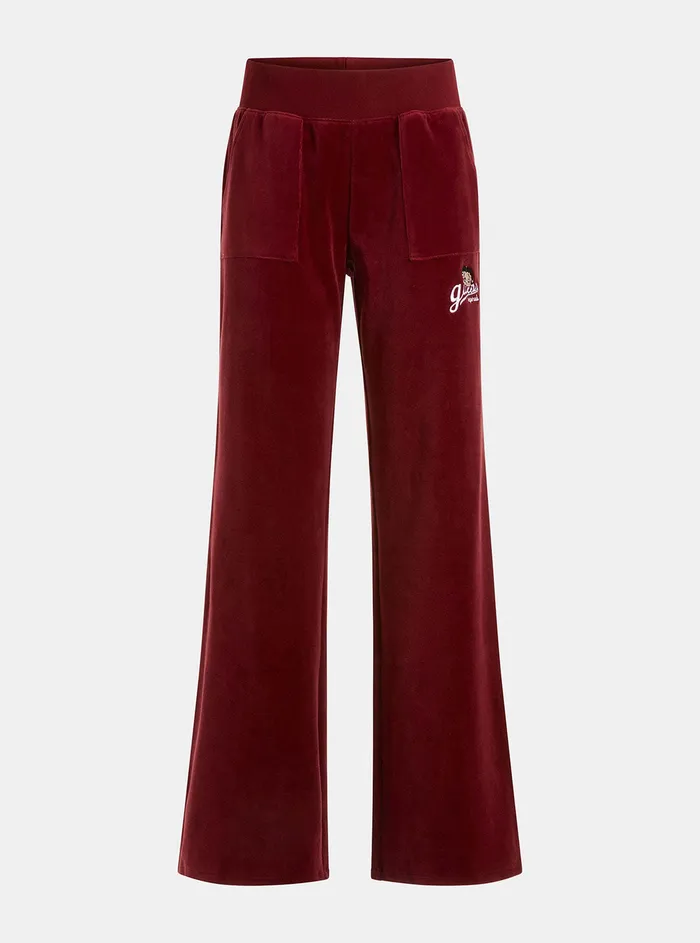 Women Pants GUESS Guess Originals X Betty Boop Vino Velour Pants Women Pants GUESS Guess Originals X Betty Boop Vino Velour Pants