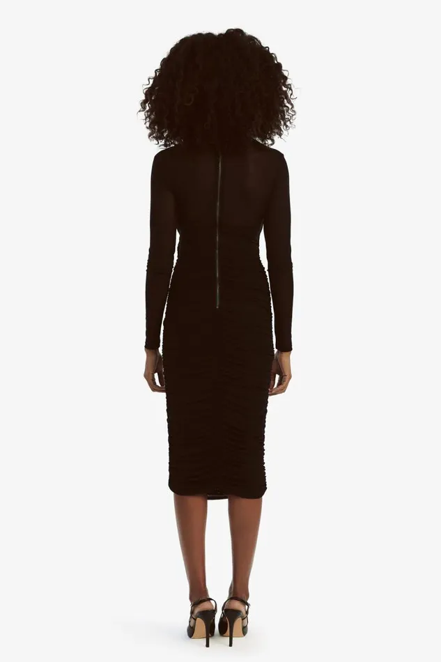 Women Party Dresses Bardot Aliyah Dress In Black Black Women Party Dresses Bardot Aliyah Dress In Black Black