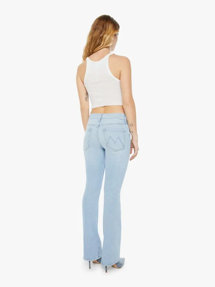 Women Petites Mother Denim PETITES The Lil039 Insider Sneak Blue
