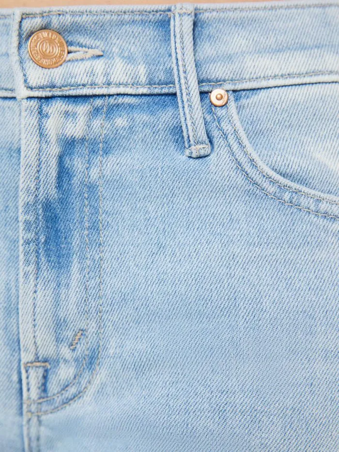 Women Petites Mother Denim PETITES The Lil039 Insider Sneak Blue
