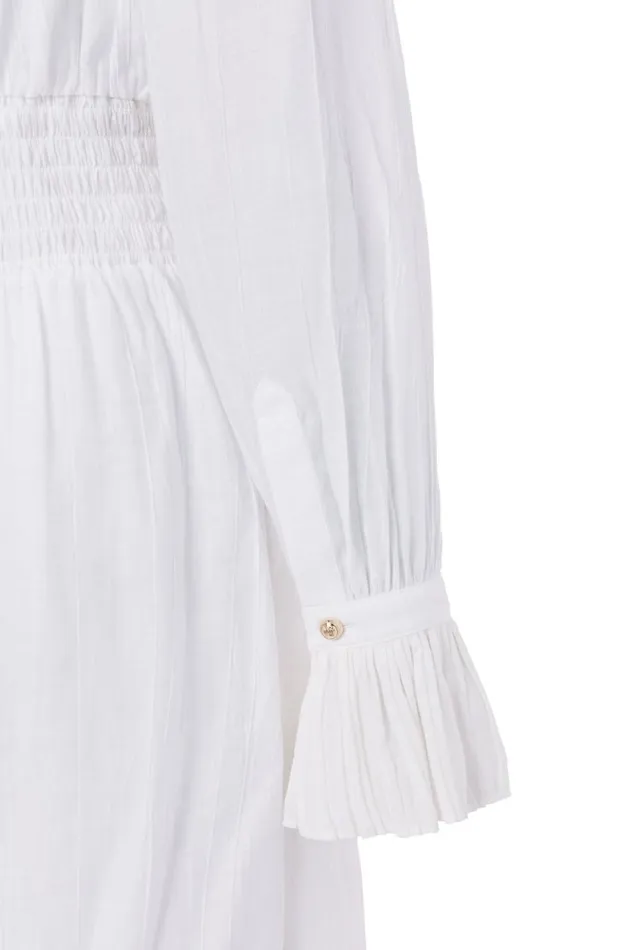 Women Phoebe VNeck Mini Dress White Holland Cooper Dresses Women Phoebe VNeck Mini Dress White Holland Cooper Dresses