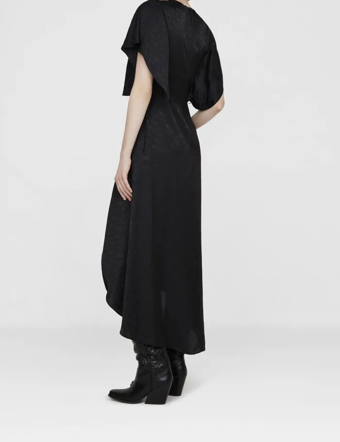 Women SWave Jacquard Maxi Dress Black Stella McCartney Dresses Women SWave Jacquard Maxi Dress Black Stella McCartney Dresses