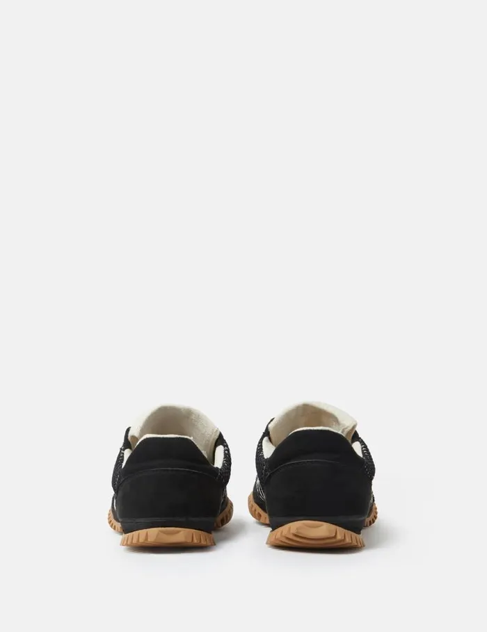 Women SWave Sport Mesh Paneled Sneakers Midnight Black Stella McCartney Sneakers