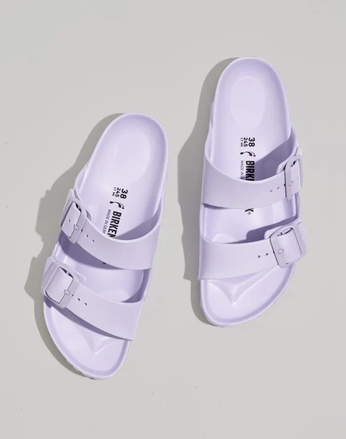 Women Sandals Madewell Birkenstock Arizona EVA Sandals Evapurple Fog