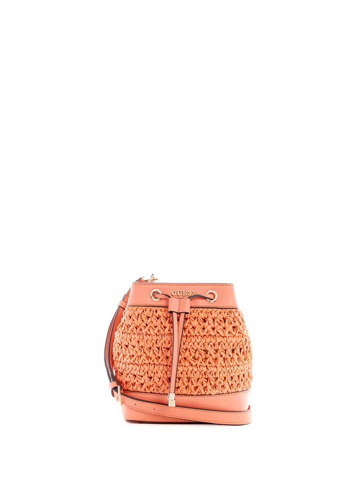 Women Satchel GUESS Coral Liguria Bucket Bag