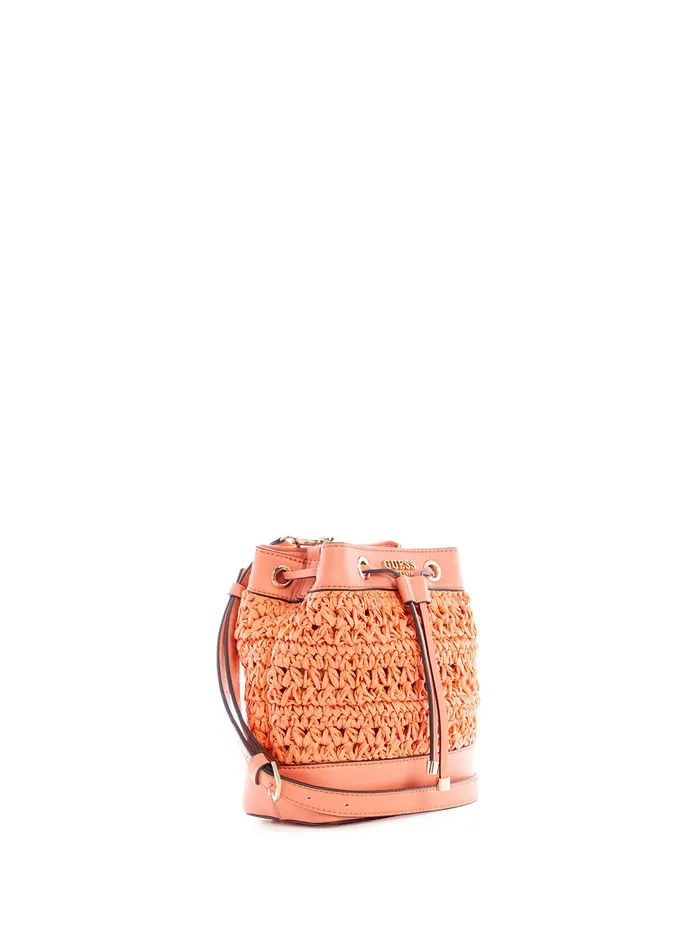 Women Satchel GUESS Coral Liguria Bucket Bag