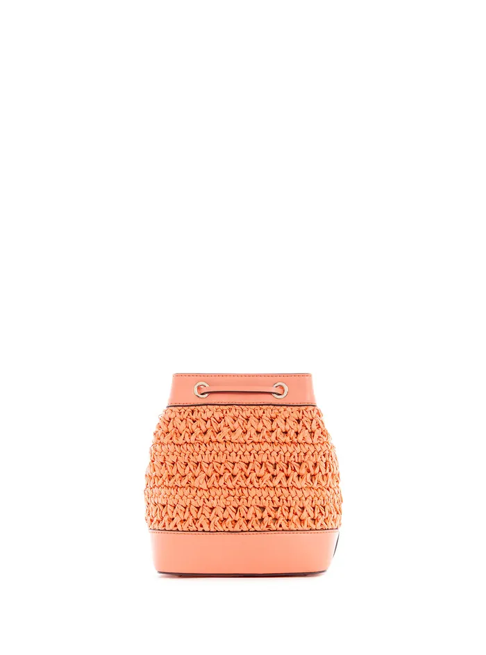 Women Satchel GUESS Coral Liguria Bucket Bag