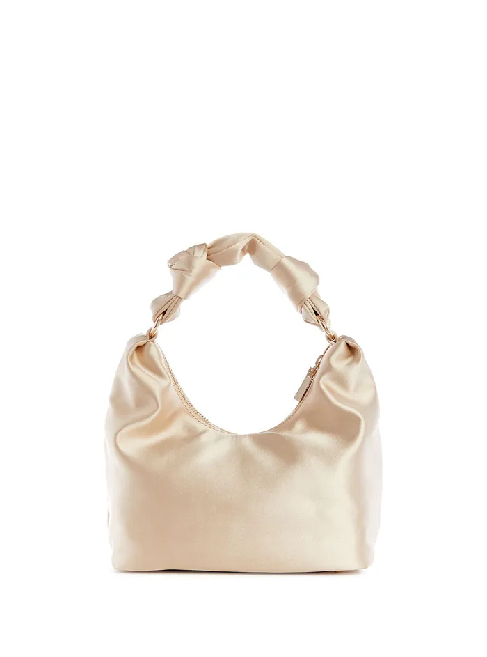 Women Satchel GUESS Gold Velina Hobo Bag Women Satchel GUESS Gold Velina Hobo Bag