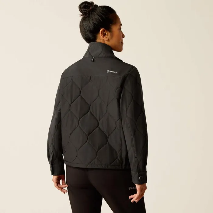 Women Scrubs Ariat Ambroise Insulated Scrub Jacket Black Women Scrubs Ariat Ambroise Insulated Scrub Jacket Black