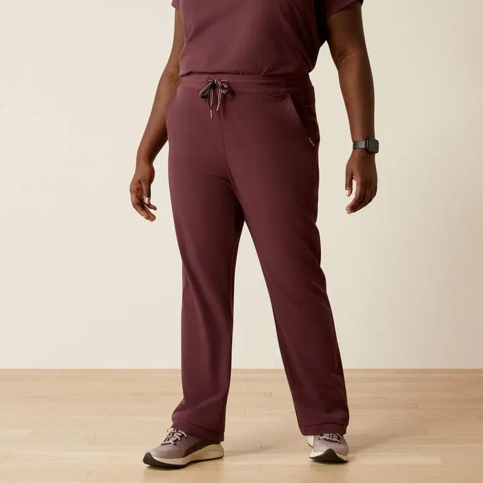 Women Scrubs Ariat Nightingale Stretch Utility Scrub Pant Winetasting