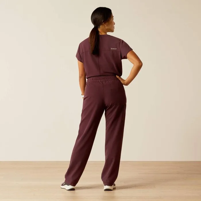 Women Scrubs Ariat Nightingale Stretch Utility Scrub Pant Winetasting