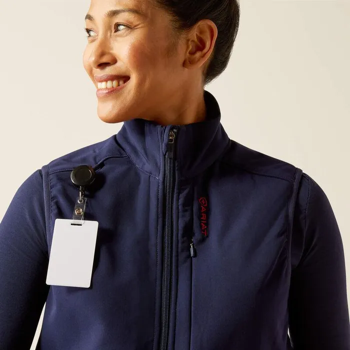 Women Scrubs Ariat Sina Fleece Scrub Vest Navy Women Scrubs Ariat Sina Fleece Scrub Vest Navy