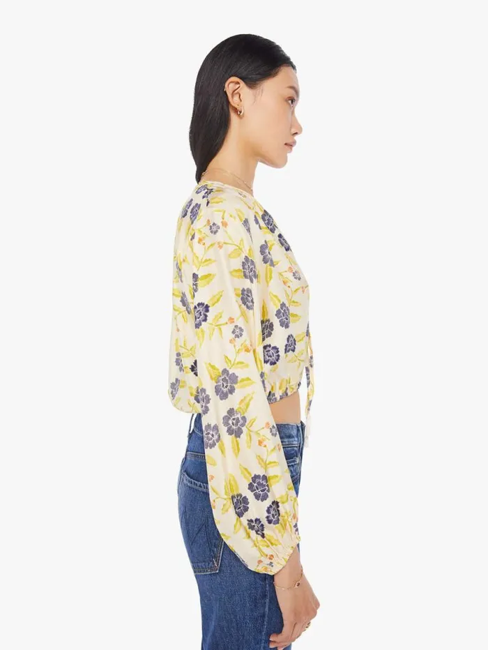 Women Shirts Mother Denim Amelia Top Prairie Indigo