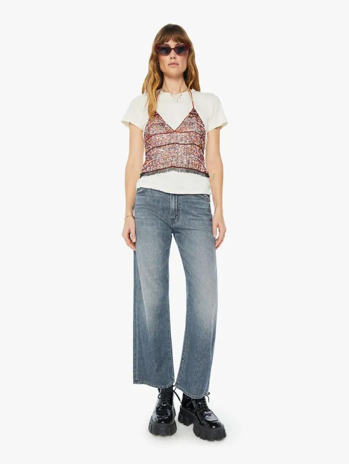 Women Shirts Mother Denim Emie Top Cavia