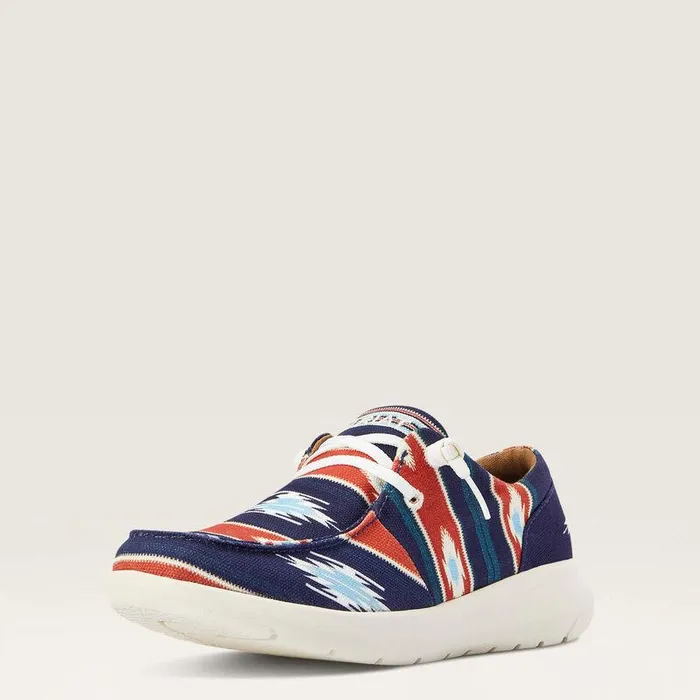 Women Shoes and Sneakers Ariat Hilo Chimayo Cristo Navy