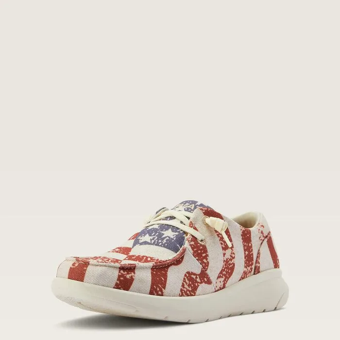 Women Shoes and Sneakers Ariat Hilo Distressed Flag