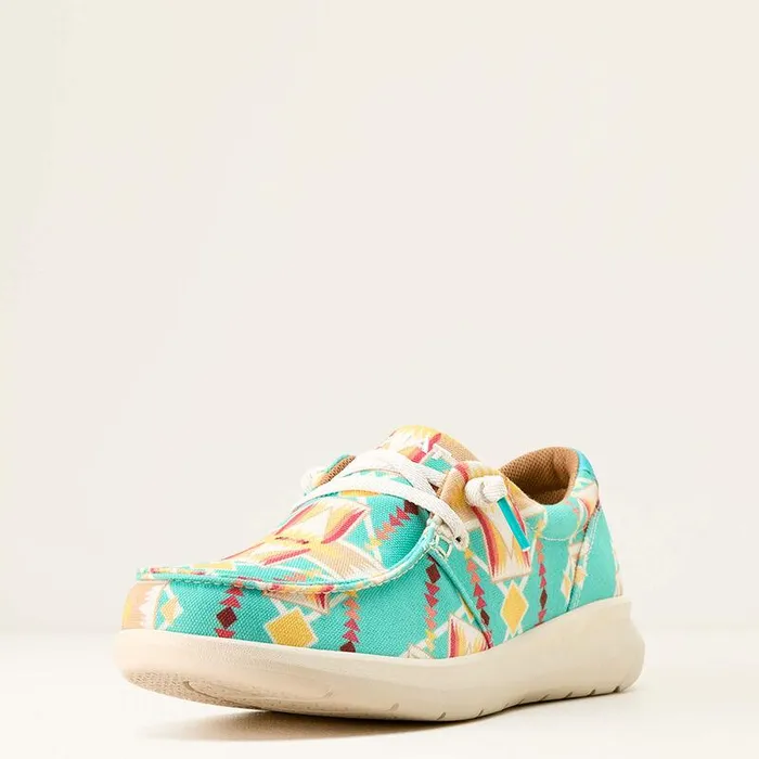 Women Shoes and Sneakers Ariat Hilo Shoe Turquoise Tempe