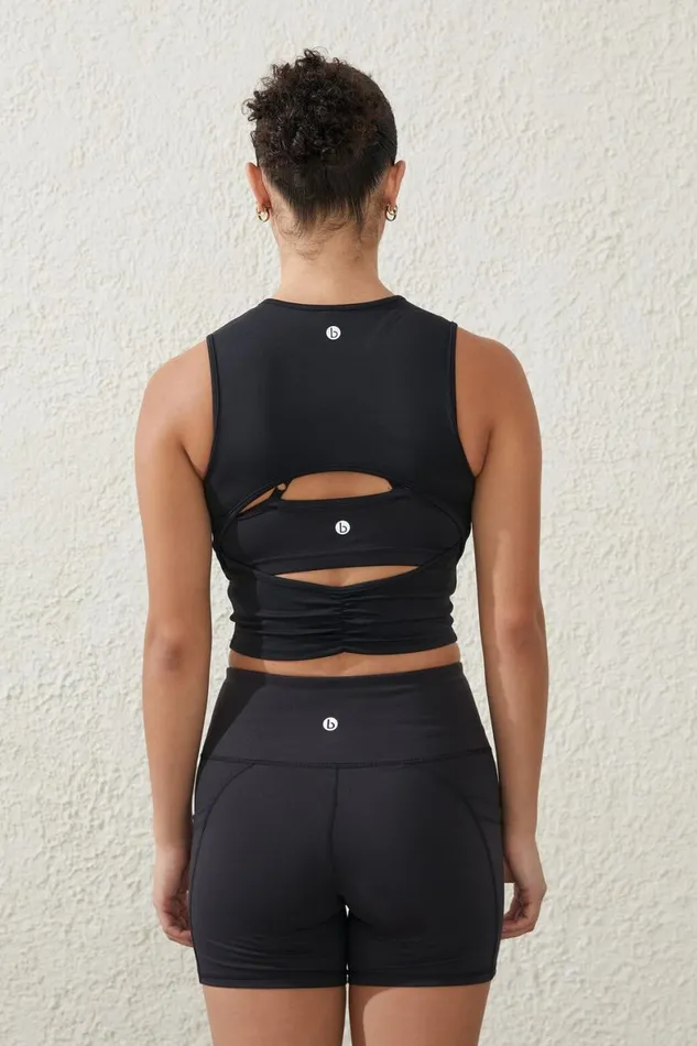 Women Shorts and Skirts Cotton On Ultra Soft Pocket Bike Short Black
