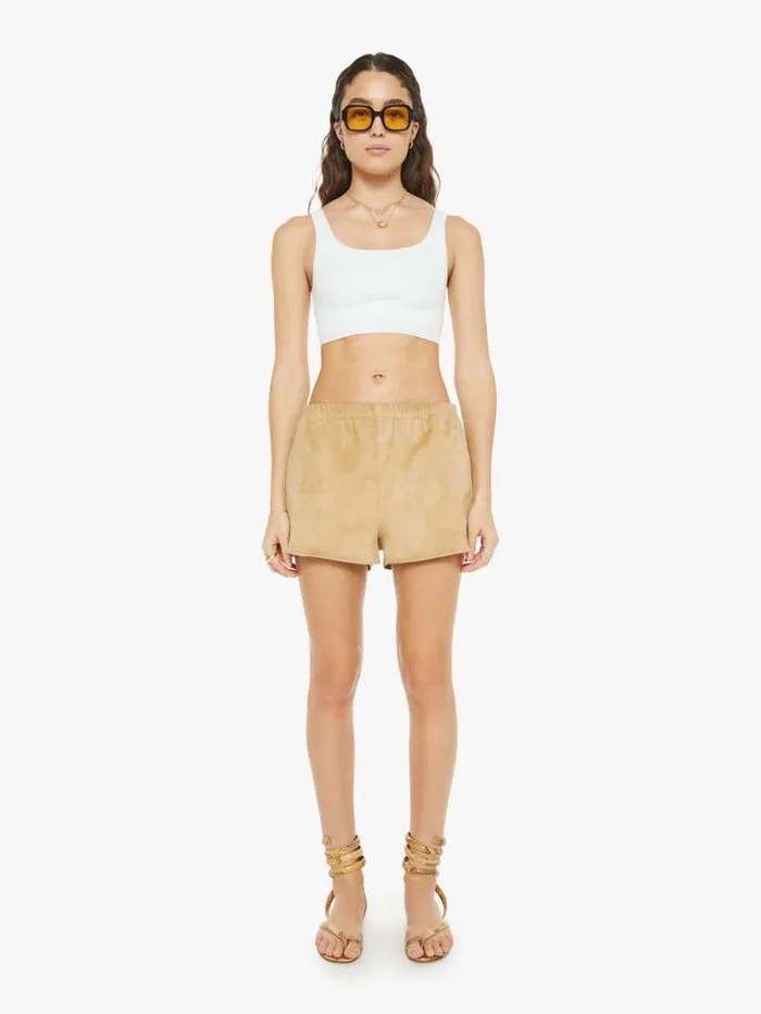 Women Shorts Mother Denim Dolphin Shorts Noix