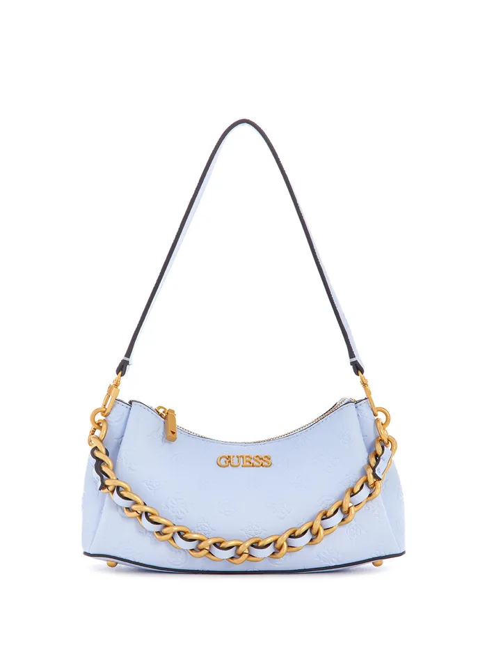 Women Shoulder Bag GUESS Blue Logo Geva Shoulder Bag