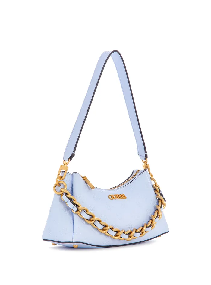 Women Shoulder Bag GUESS Blue Logo Geva Shoulder Bag Women Shoulder Bag GUESS Blue Logo Geva Shoulder Bag