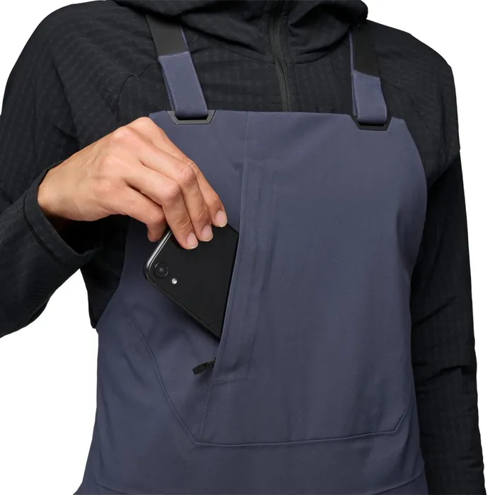 Women Ski and Snowboard Pants Black Diamond Factor Bibs