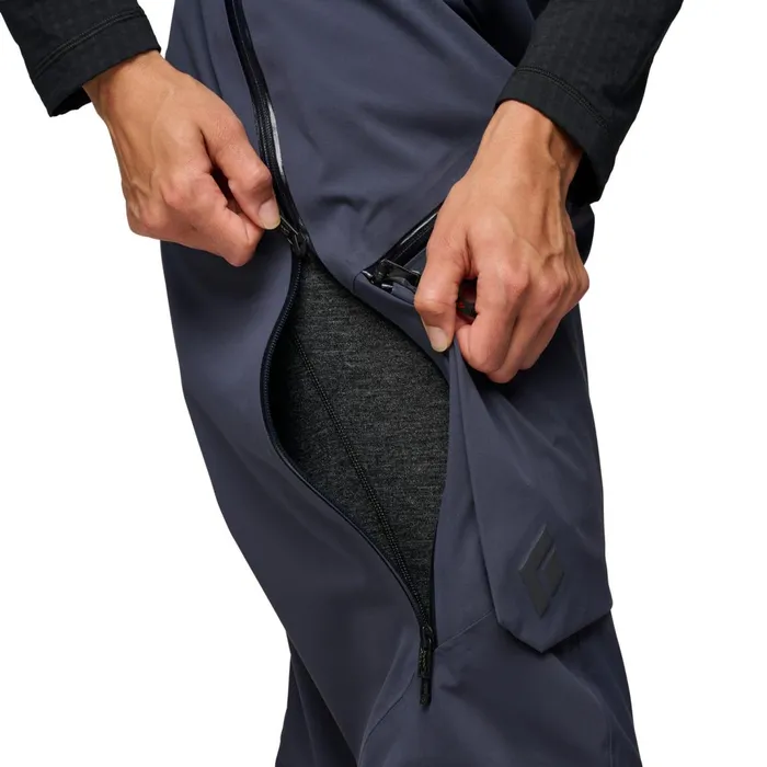 Women Ski and Snowboard Pants Black Diamond Factor Bibs