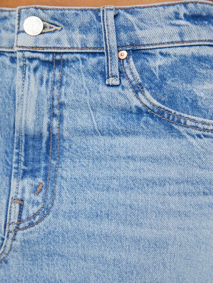 Women Skirts and Dresses Mother Denim The Ditcher Midi Skirt Blue