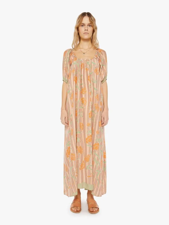 Women Skirts and Dresses Mother Denim Vivi Dress Chamomile Apricot