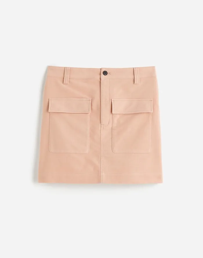 Women Skirts Madewell Utility Mini Skirt In Moleskin Pale Blush