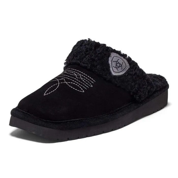 Women Slippers Ariat Jackie Square Toe Black
