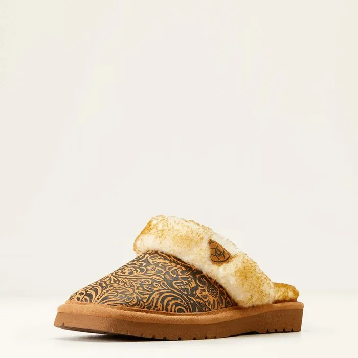 Women Slippers Ariat Jackie Square Toe Brown