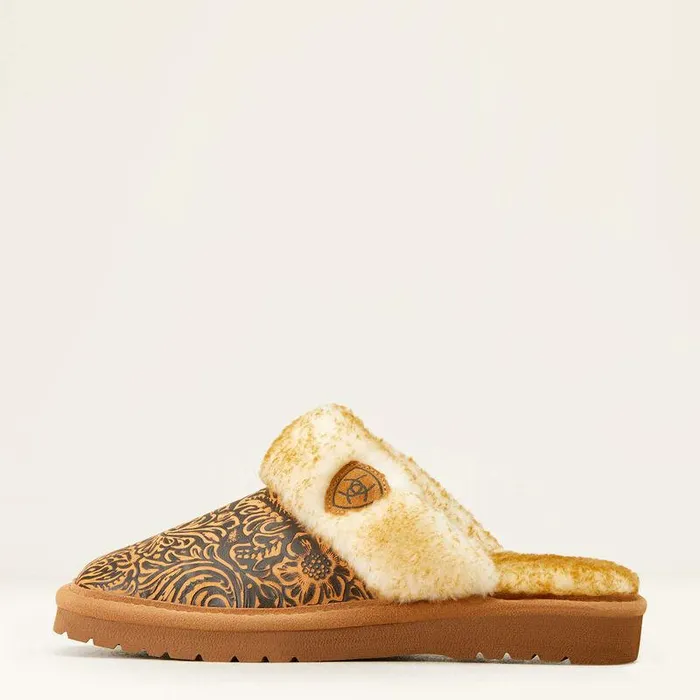 Women Slippers Ariat Jackie Square Toe Brown Women Slippers Ariat Jackie Square Toe Brown