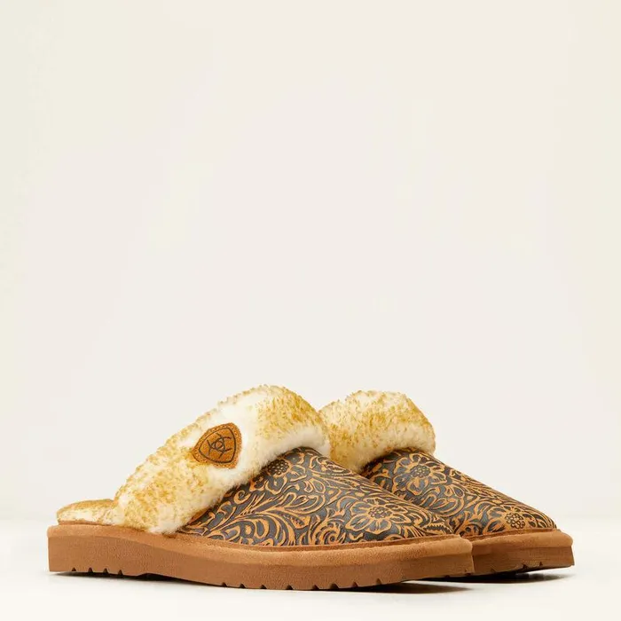 Women Slippers Ariat Jackie Square Toe Brown Women Slippers Ariat Jackie Square Toe Brown