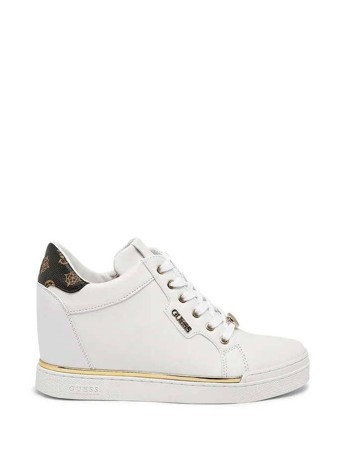 Women Sneakers GUESS White Logo Faster Low Top Sneakers Women Sneakers GUESS White Logo Faster Low Top Sneakers