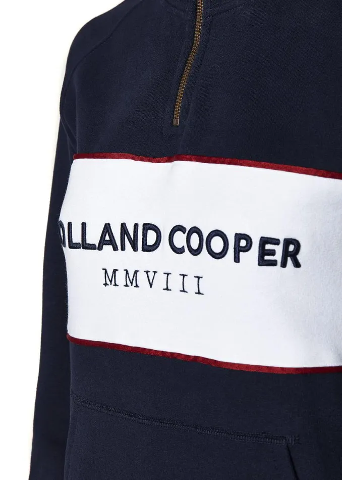 Women Sporting Heritage Zip Henley Ink Navy Holland Cooper Henley Women Sporting Heritage Zip Henley Ink Navy Holland Cooper Henley