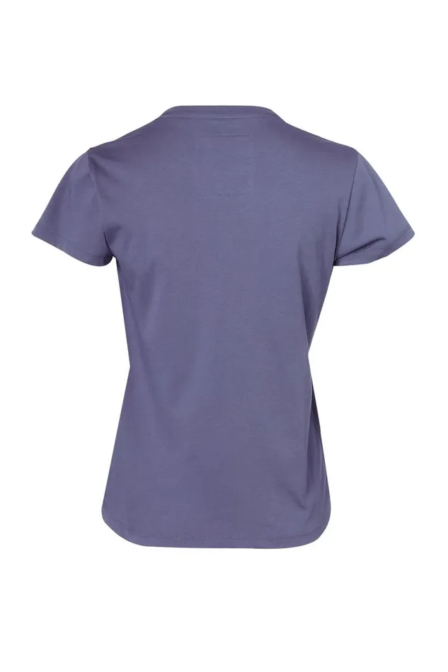 Women St Barths Polo Club Tee Yale Blue Holland Cooper Tees Women St Barths Polo Club Tee Yale Blue Holland Cooper Tees