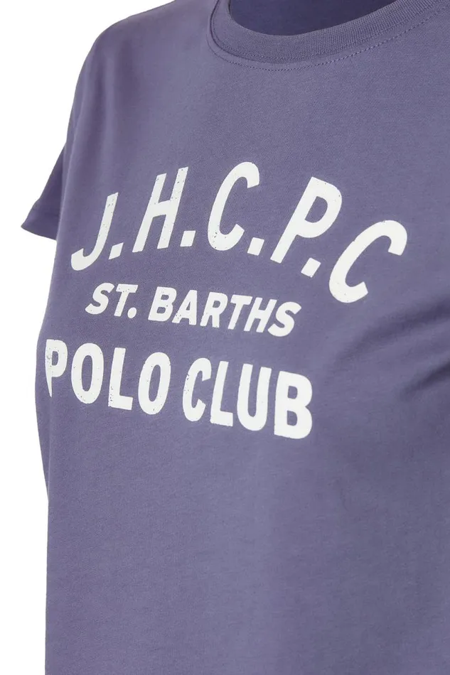 Women St Barths Polo Club Tee Yale Blue Holland Cooper Tees Women St Barths Polo Club Tee Yale Blue Holland Cooper Tees