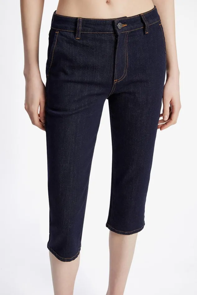 Women Straight Jean Bardot Bruna Pedal Pusher Jean In Dark Dark Women Straight Jean Bardot Bruna Pedal Pusher Jean In Dark Dark