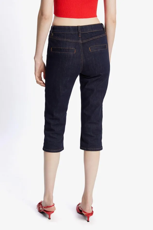 Women Straight Jean Bardot Bruna Pedal Pusher Jean In Dark Dark Women Straight Jean Bardot Bruna Pedal Pusher Jean In Dark Dark