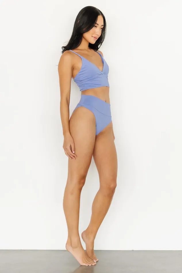 Women Sunny High Waisted Bikini Bottom Ocean Blue Baltic Born Bikini Women Sunny High Waisted Bikini Bottom Ocean Blue Baltic Born Bikini