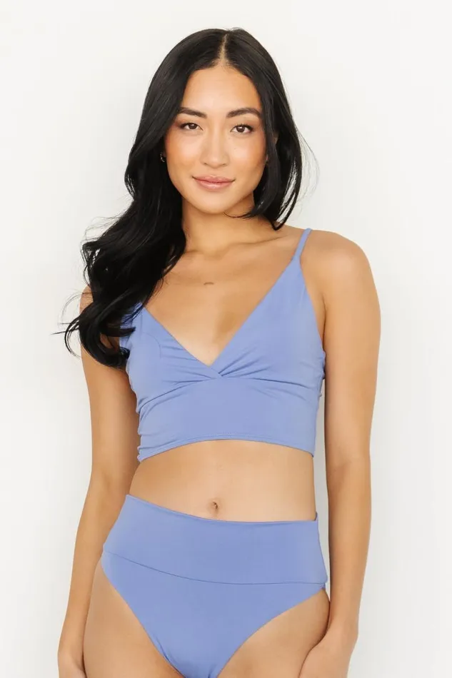 Women Sunny High Waisted Bikini Bottom Ocean Blue Baltic Born Bikini Women Sunny High Waisted Bikini Bottom Ocean Blue Baltic Born Bikini