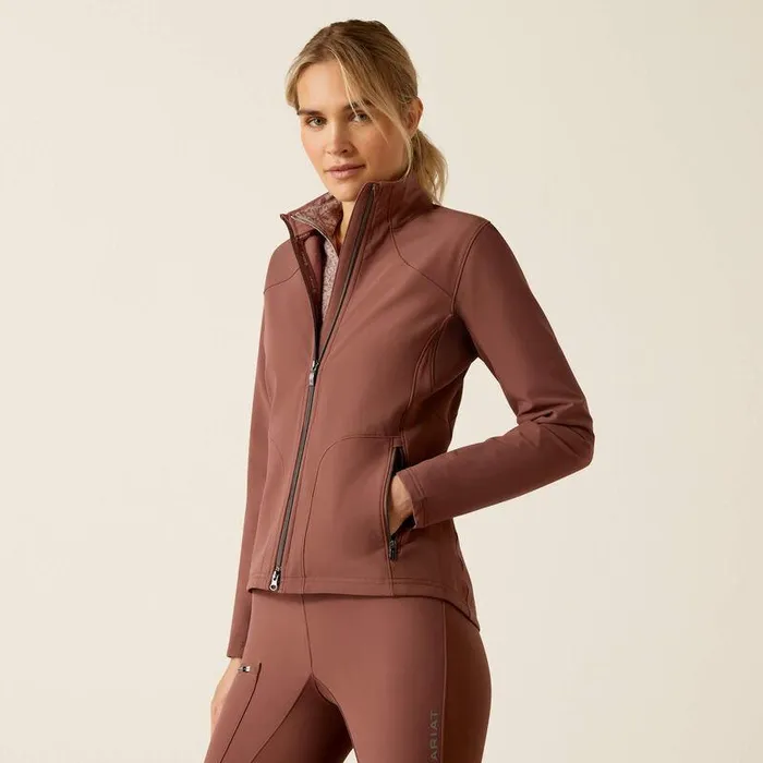 Women Sweatshirts and Hoodies Ariat Boreas Full Zip Sweatshirt Marron