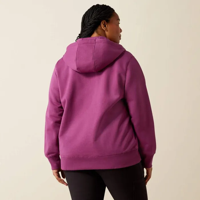 Women Sweatshirts and Hoodies Ariat Rebar Skill Set 12 Zip Hoodie Grape Kiss Women Sweatshirts and Hoodies Ariat Rebar Skill Set 12 Zip Hoodie Grape Kiss