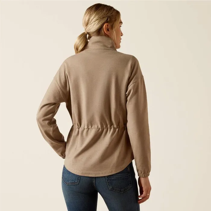 Women Sweatshirts and Hoodies Ariat Ryeland 12 Zip Sweatshirt Brindle Women Sweatshirts and Hoodies Ariat Ryeland 12 Zip Sweatshirt Brindle